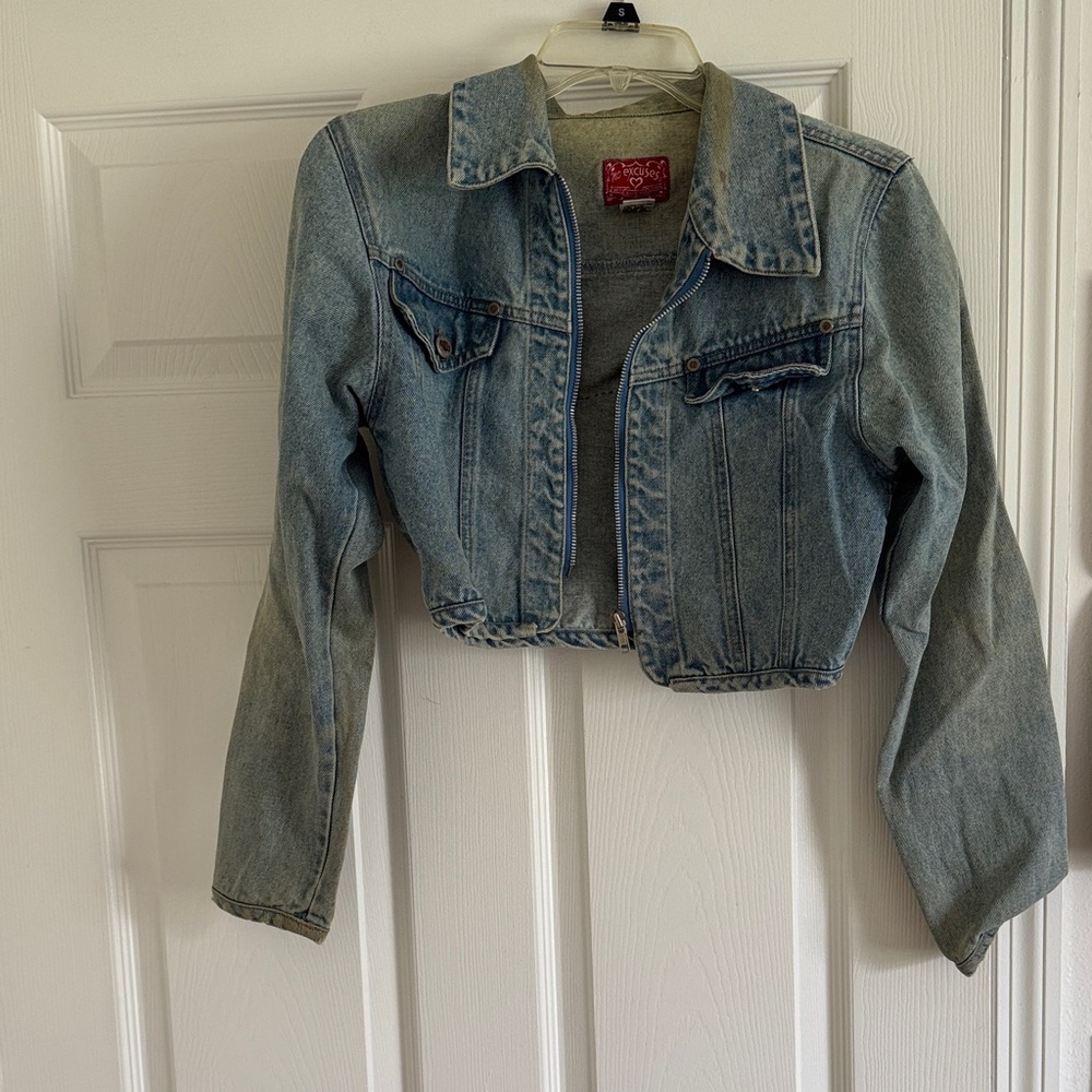 Cropped Denim Jacket